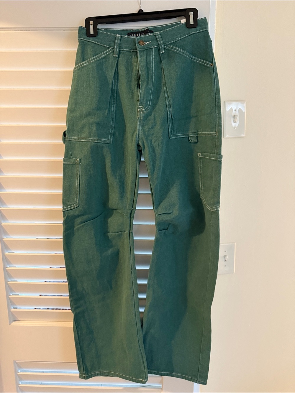 Lioness Green Utility Carpenter Pants